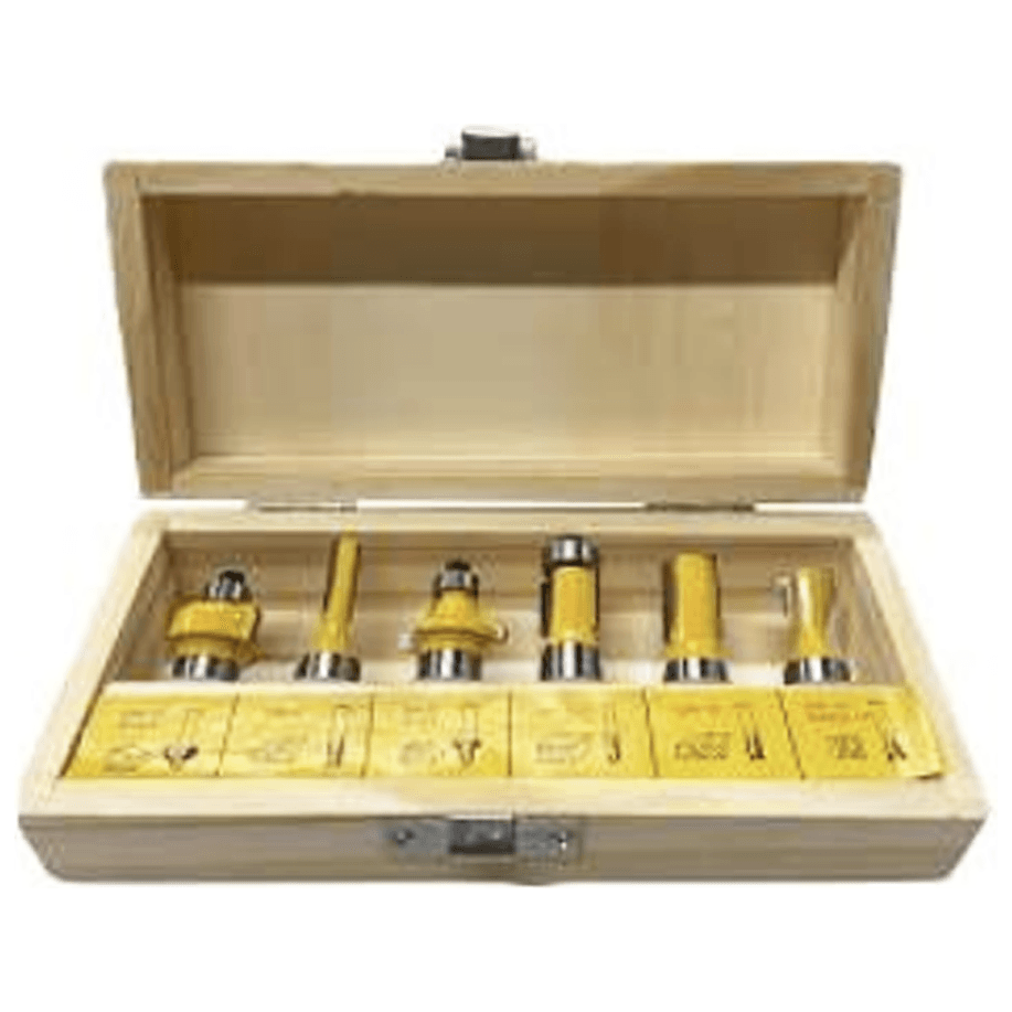 Powerhouse PH-RBSET-1/4-6 Router Bits 6pcs Set - KHM Megatools Corp. Powerhouse PH-RBSET-1/4-6 Router Bits 6pcs Set - KHM Megatools Corp.